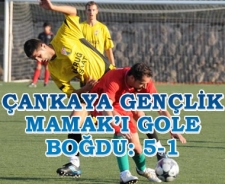 Çankaya Gençlik Mamak'ı gole boğdu