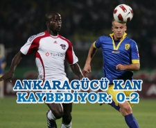 Ankaragücü kan kaybediyor: 0-2