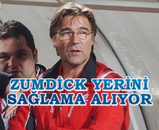 Zumdick yerini sağlama alıyor