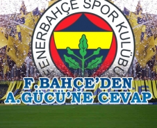 F.Bahçe'den A.Gücü'ne cavap