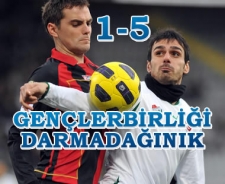 Gençlerbirliği darmadağınık: 1-5