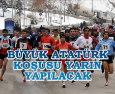 Atatürk Koşusu yarın yapılacak