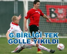 G.Birliği tek golle yıkıldı