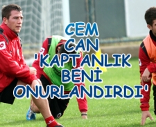 Cem Can 'Kaptanlık beni onurlandırdı'