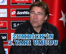 Zumdick'in 2. yarı umudu