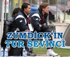 Zumdick'in çeyrek final mutluluğu