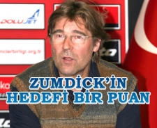 Zumdick'in hedefi bir puan