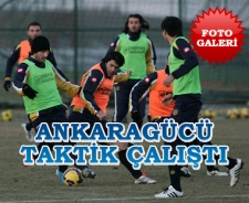 Ankaragücü taktik çalıştı