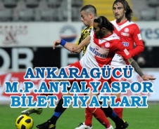 Ankaragücü-M.P. Antalyaspor bilet fiyatları