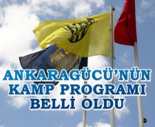 Ankaragücü'nün kamp programı belli oldu