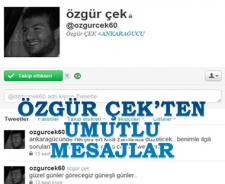 Özgür Çek'ten umutlu haber