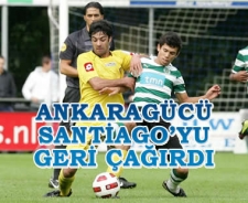 Ankaragücü Santiago'yu geri çağırdı