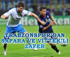 Trabzonspor'dan Sapara ve Vittek'li zafer
