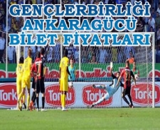 Gençlerbirliği Ankaragücü bilet fiyatları