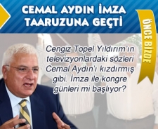 Cemal Aydın imza atağına geçiyor