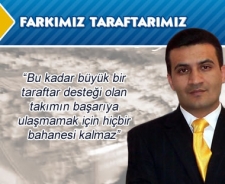 Fatih Mert "Farkımız taraftarımızdır"