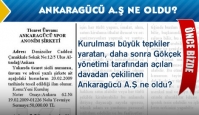 Ankaragücü A.Ş ne oldu?