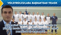 Ankaragücü'nde voleybolculara yemek