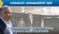 Mesaimiz Ankaragücü için...