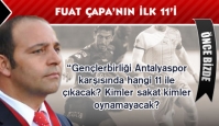 Gençlerbirliği'nin Antalya karşısında ilk 11'i...