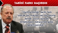 Cavcav "Tarihi farkı kaçırdık"