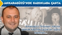 Ankaragücü'nde kadınlara çanta...