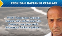 PFDK'dan haftanın cezaları.