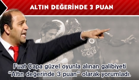 Altın değerinde 3 puan...