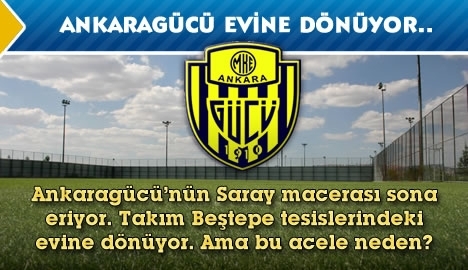 Ankaragücü evine dönüyor..