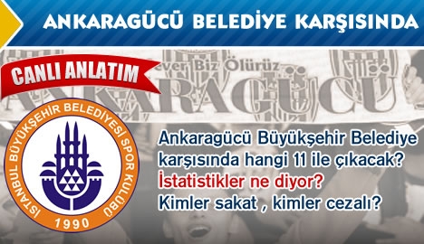 Ankaragücü Büyükşehir Belediye karşısında...