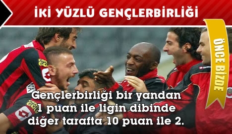 İki yüzlü Gençlerbirliği...