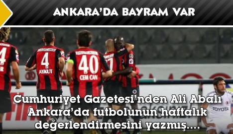 Ankara'da bayram var...