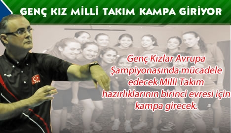 Genç Kız Milli Takım kampa giriyor