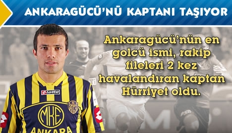 Ankaragücü'nü Kaptanı Taşıyor