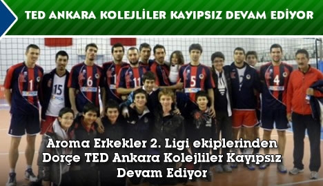Ted Ankara Kolejliler Kayıpsız Devam Ediyor