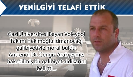 Yengilgiyi telafi ettik