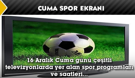 Cuma Spor Ekranı