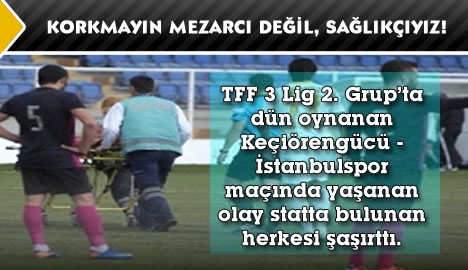 Korkmayın Mezarcı Değil Sağlıkçıyız!