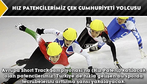 Hız patencilerimiz Çek Cumhuriyeti yolcusu