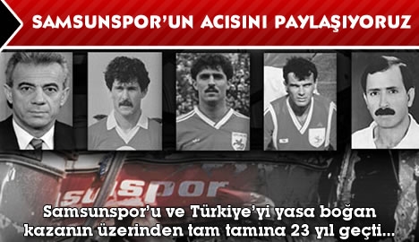 Samsunspor'un acısını paylaşıyoruz...