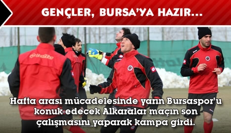 Gençler, Bursa'ya hazır....