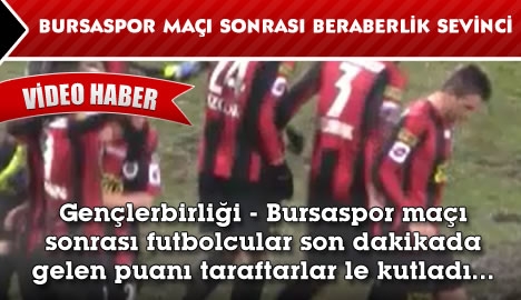 Gençlerbirliği, Bursaspor maçı sonrası sevindi...