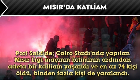 Mısır'da katliam 