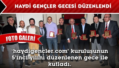 Haydi Gençler yemek düzenledi...