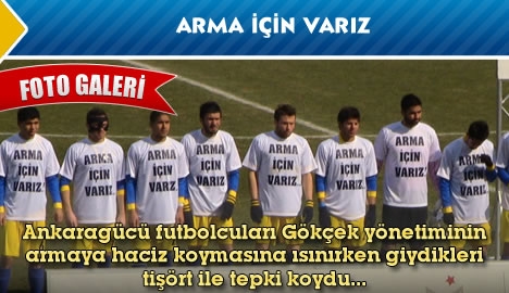 Arma için varız...