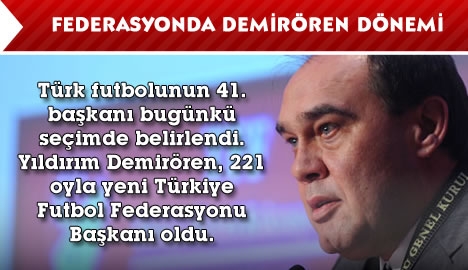 Kulüp delegeleri Demirören dedi...