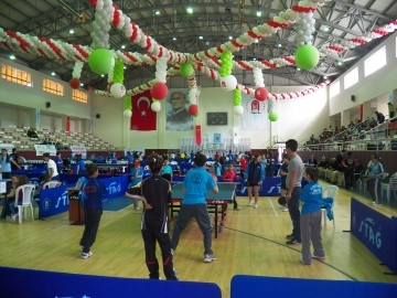 Amasya'da Masa Tenisi heyecanı...