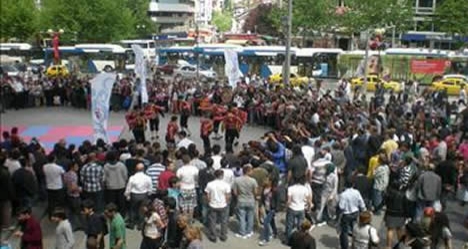 Kızılay kutlamalarla şenlendi...