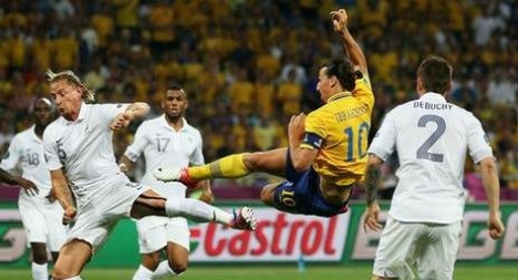 Galibiyet İsveç'in, çeyrek final Fransa'nın