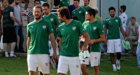 Bursaspor'da yeni sezon hazırlıkları sürüyor...